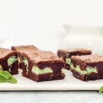 Chocolate Mint Aero Brownies