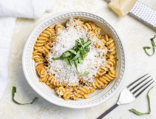 Photograph of Semi-dried Tomato Pesto Pasta