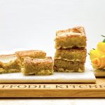 Photograph of White Chocolate Orange Blondies