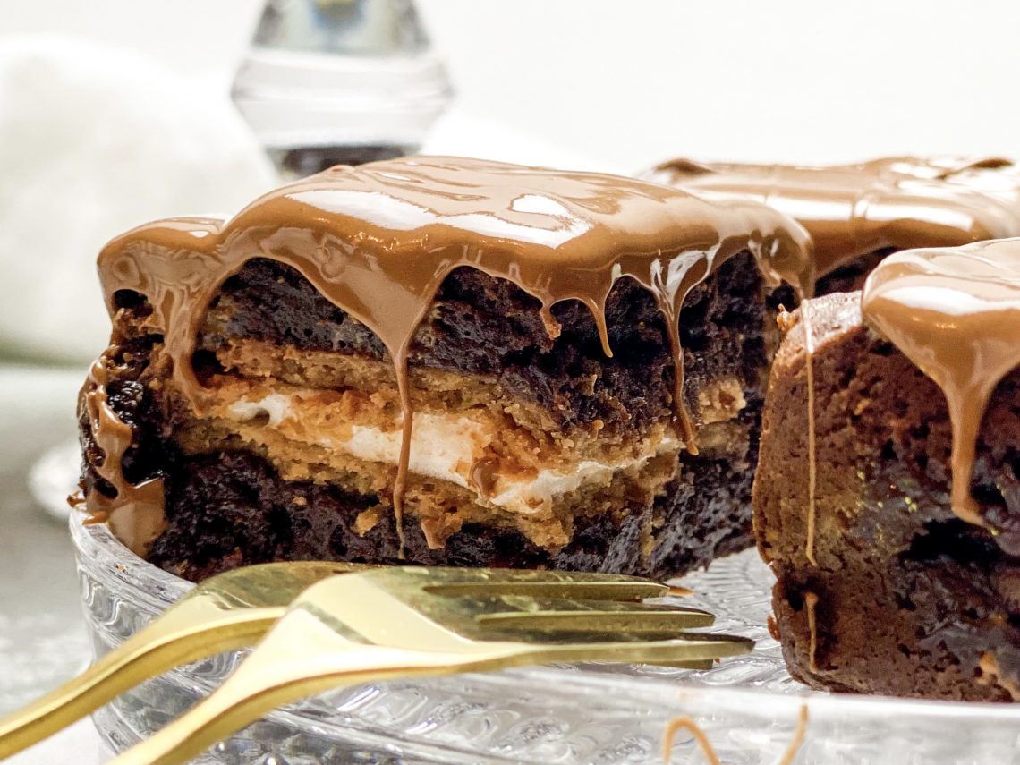 Photograph of Wagon Wheel Brownies