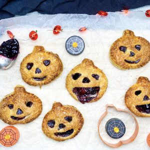 Photograph of Halloween Jam Hand Tarts