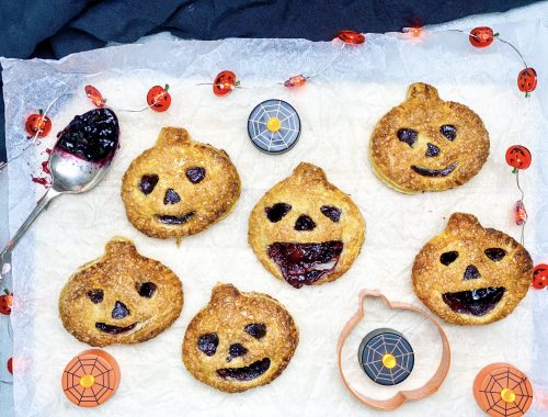 Photograph of Halloween Jam Hand Tarts