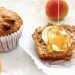 Photograph of Spicy Apricot Muffins with Vanilla and White Chocolate