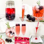 Photograph of Festive Gin with Blackberries, Cinnamon and Bay