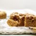 Photograph of Biscoff Slice with Brown Butter, Cream Cheese, Biscoff Frosting