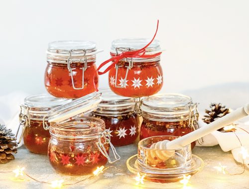 Photograph of Hot Chilli Honey - a perfect Christmas gift!