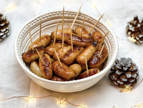 Photograph of Hot Chilli Honey Cocktail Sausages