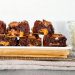 Photograph of Chocolate Brownies with Caramel Squares and Sea Salt