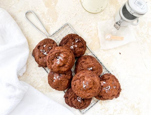 Photograph of Double Chocolate Brownie Cookies