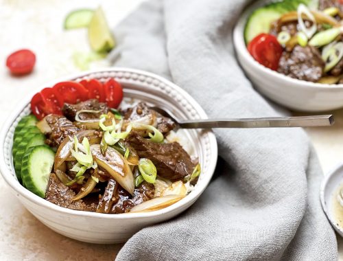 Photograph of Vietnamese Shaking Beef - Bò Lúc Lắc