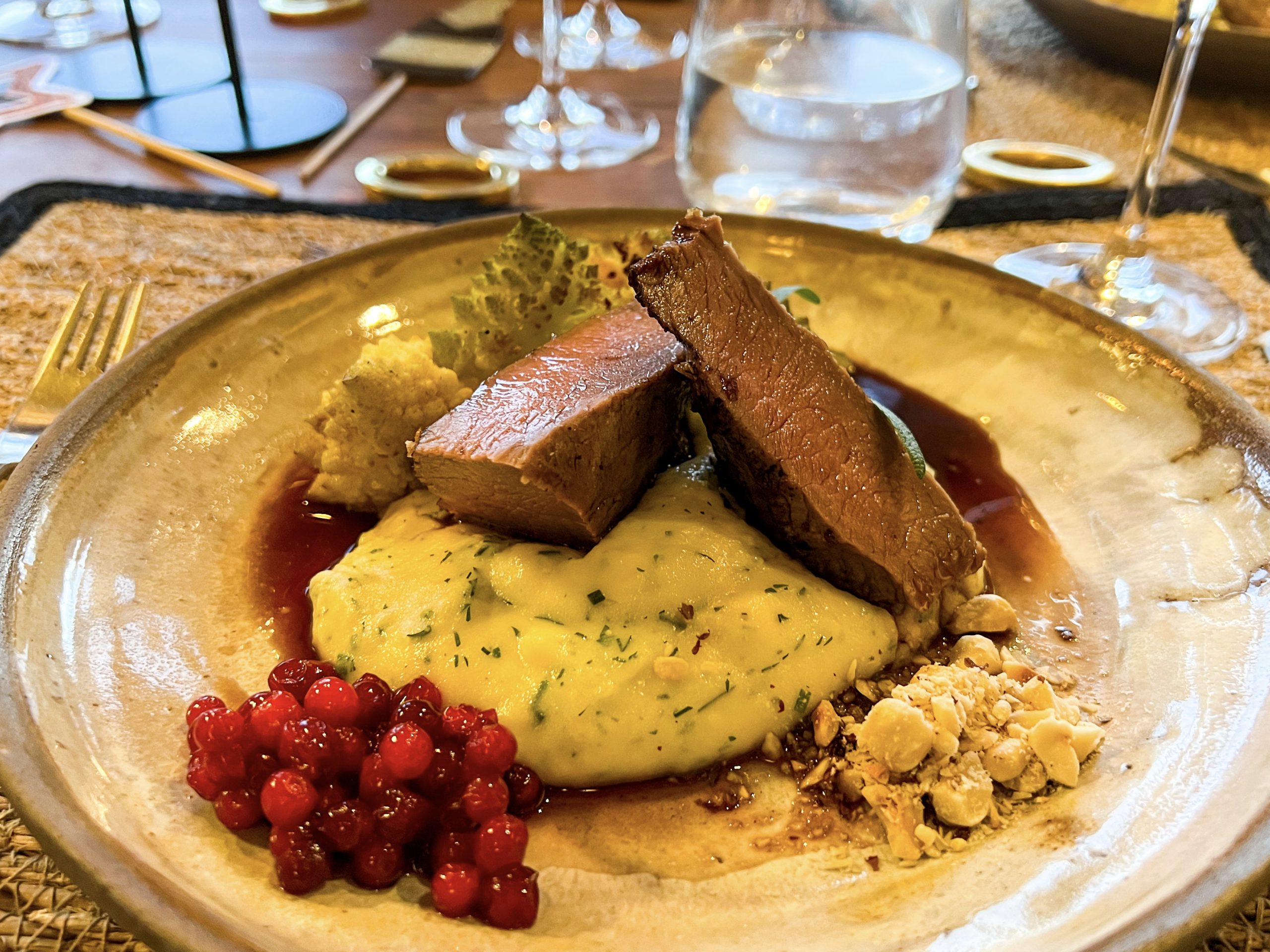 Panfried Lamb Loin Fillet with a Rosemary DemiGlace Daffodil Kitchen