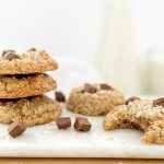 Toasted Coconut and Brown Butter Cookies with Milk Chocolate Chips