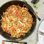 Photograph of King Prawn Chow Mein