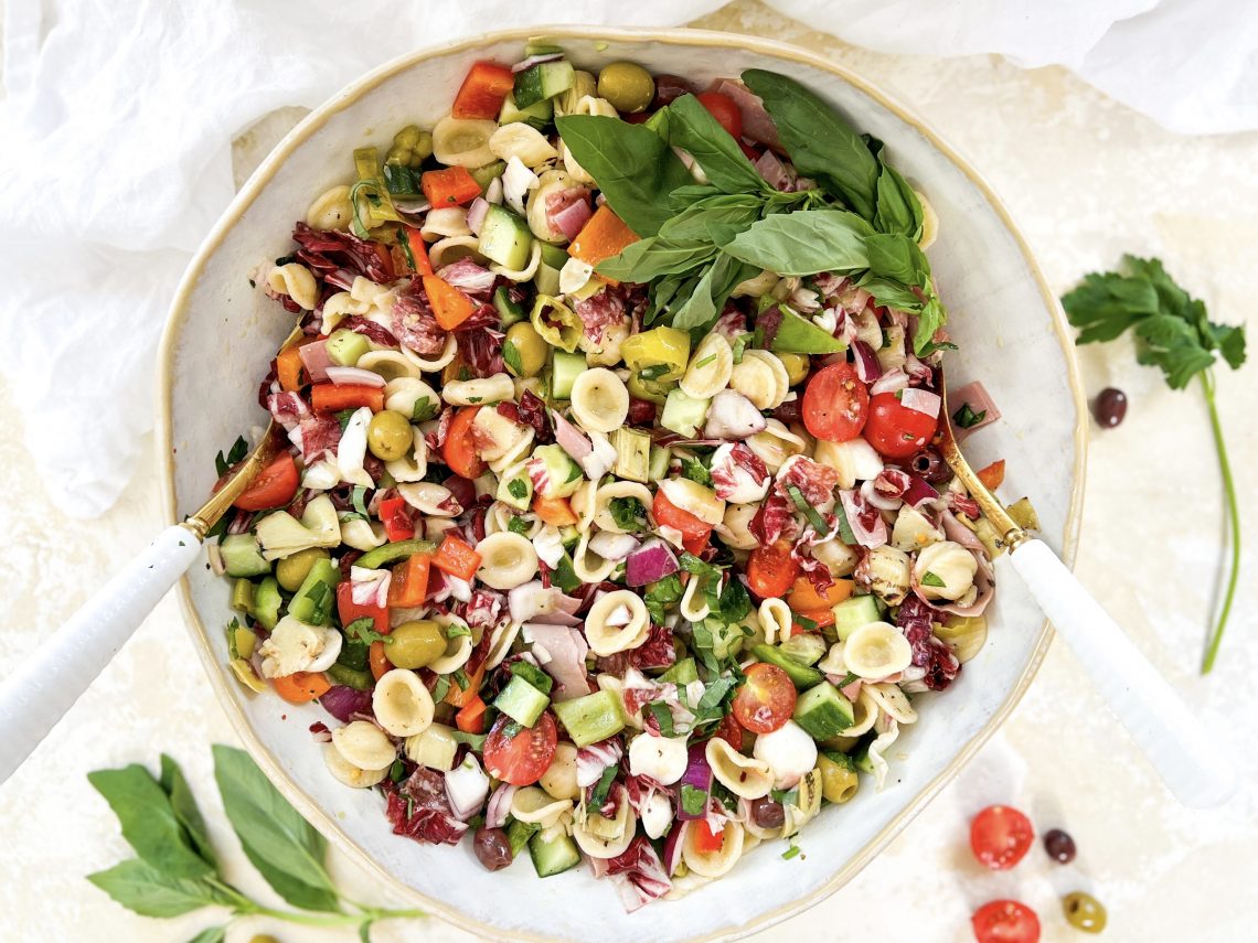 Photograph of Chopped Italian Pasta Salad