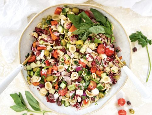 Photograph of Chopped Italian Pasta Salad