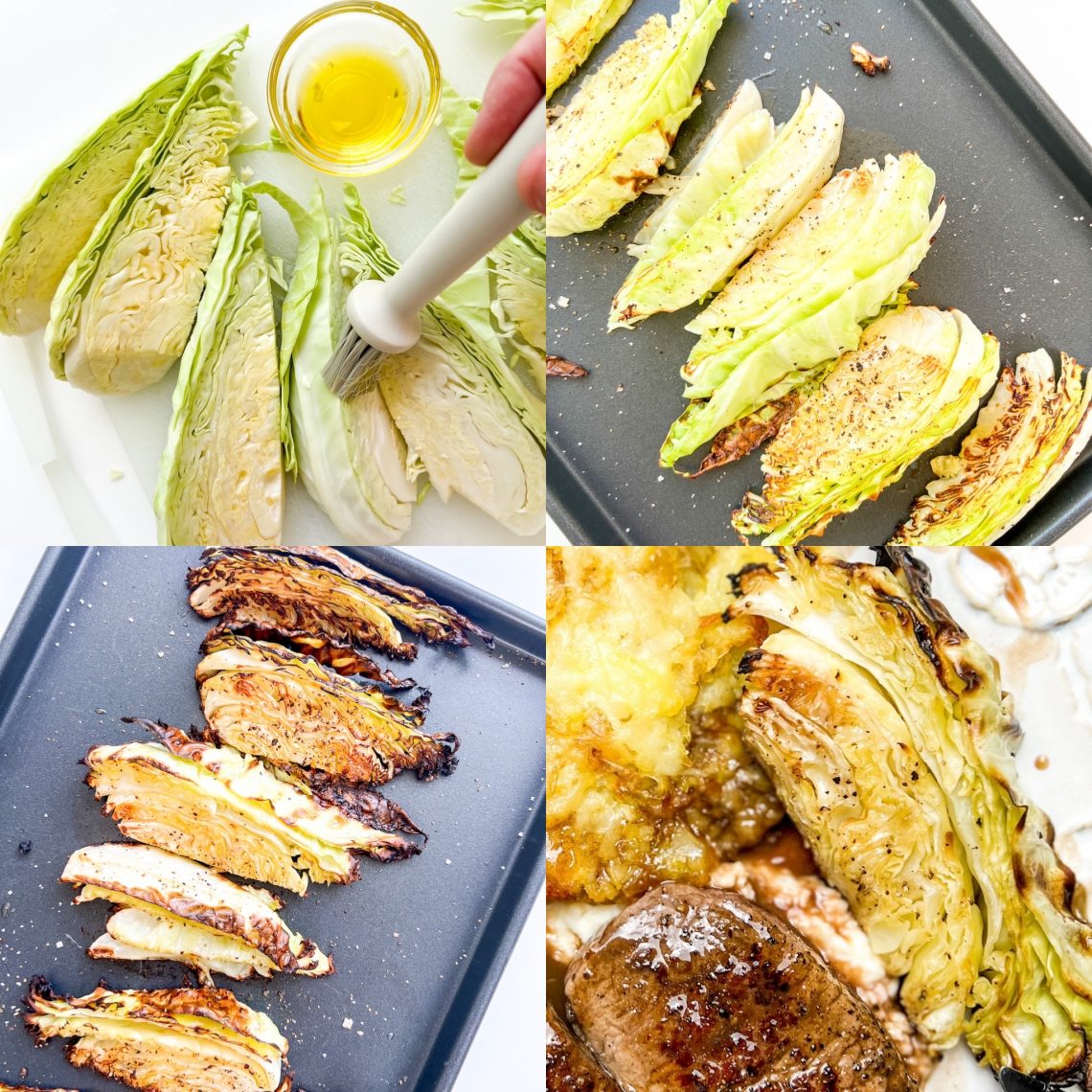 Photograph of Roast Pointed Cabbage