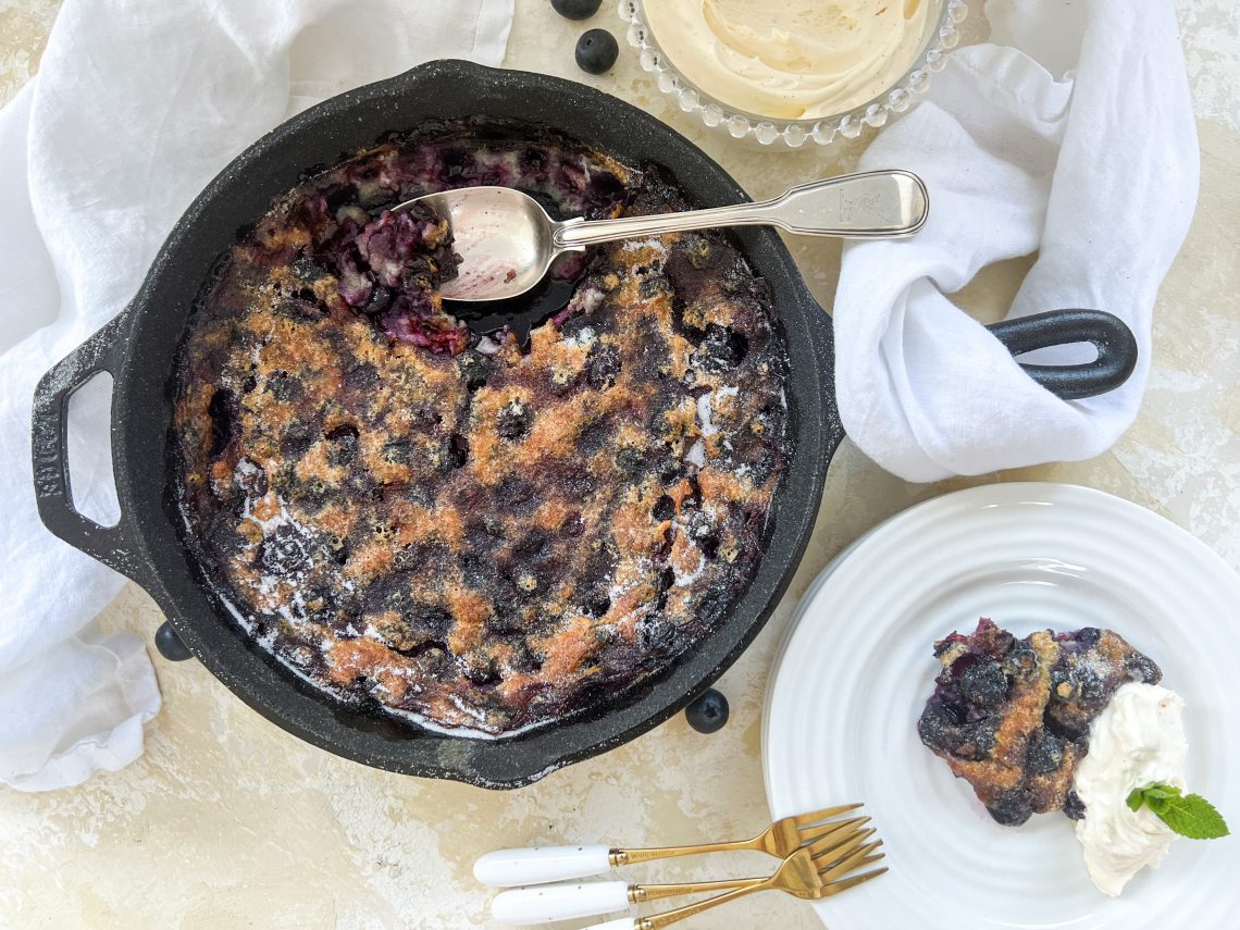 Photograph of Blueberry Clafoutis