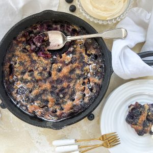 Photograph of Blueberry Clafoutis