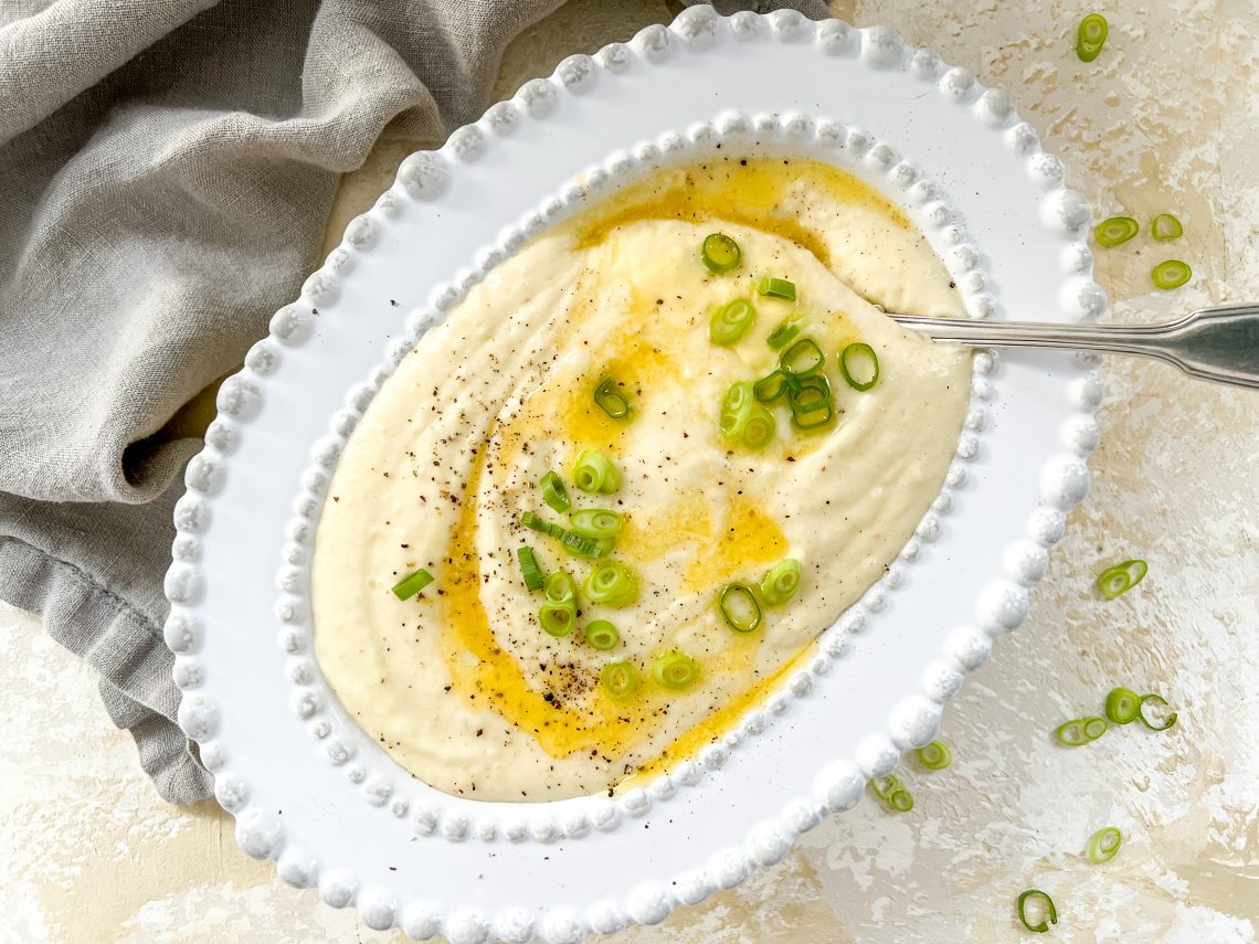 Photograph of Celeriac and Potato Purée