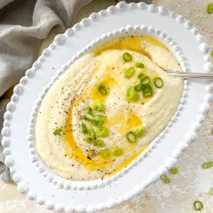 Photograph of Celeriac and Potato Purée