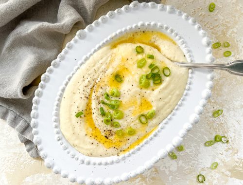 Photograph of Celeriac and Potato Purée