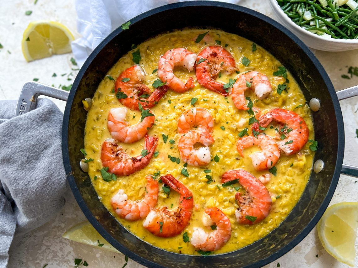 Photograph of Prawn Risotto