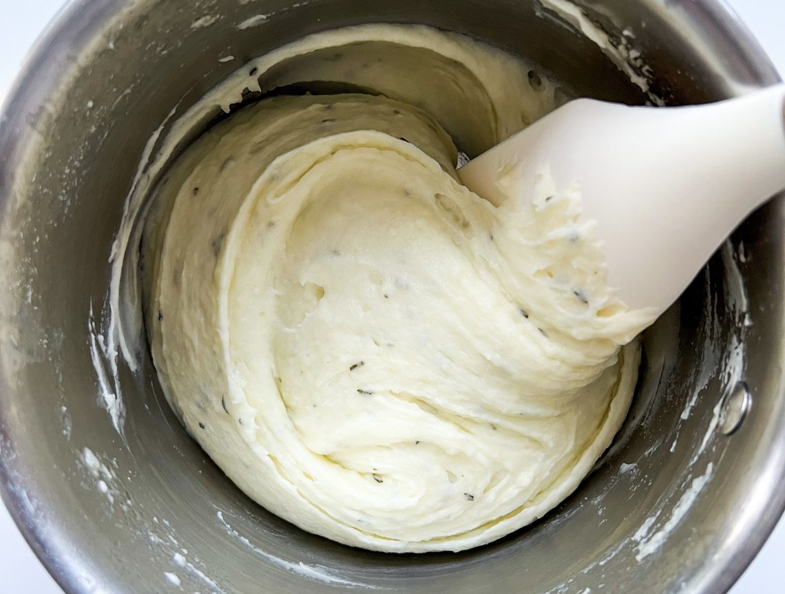 Photograph of Rosemary and Garlic Mashed Potatoes