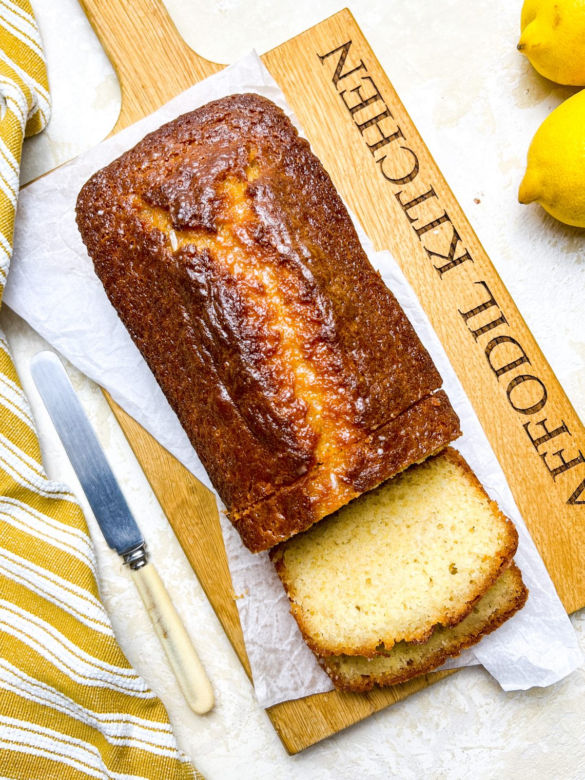 Photograph of French Lemon Yoghurt Cake