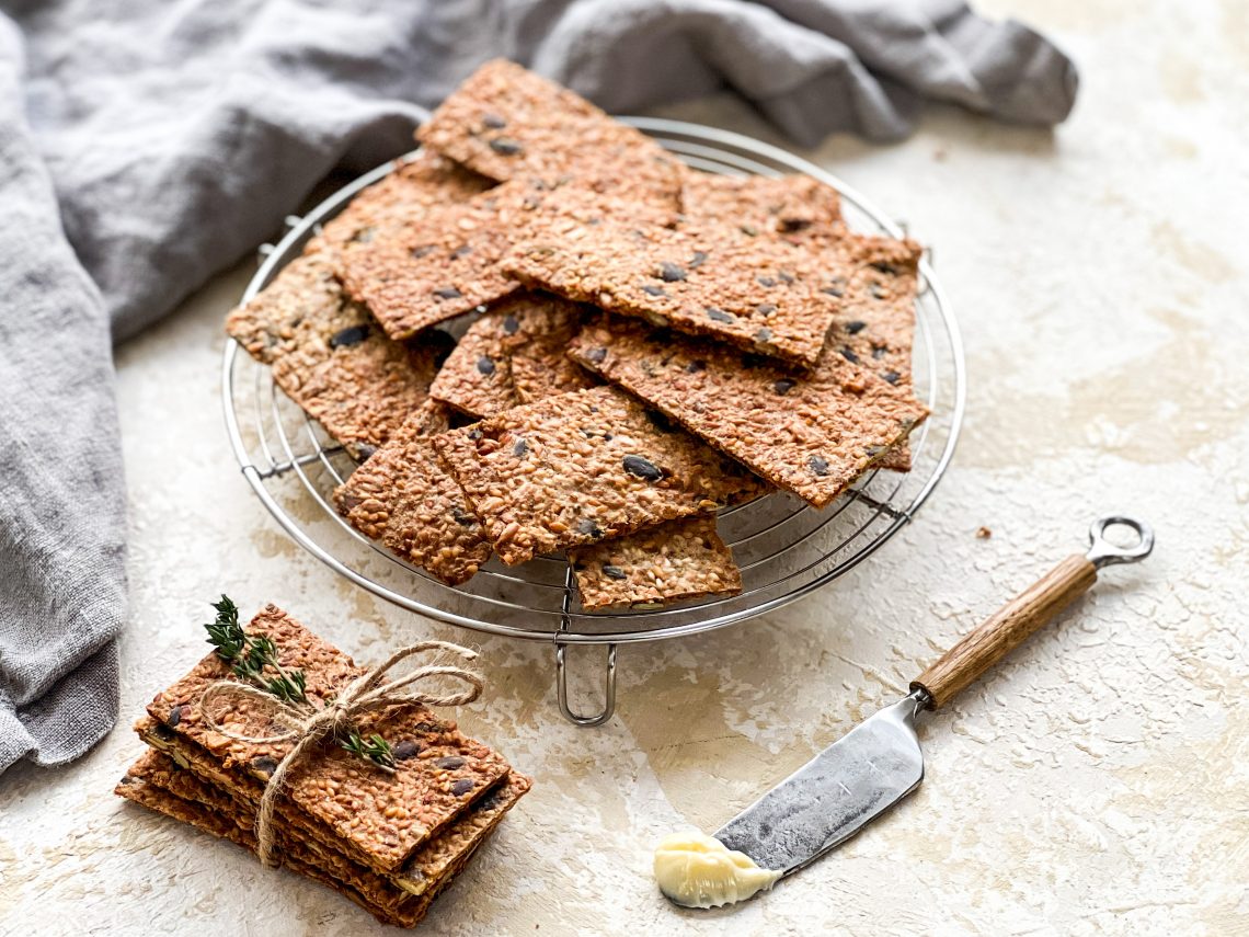 Photograph of Knekkebrød – Norwegian Crisp Bread