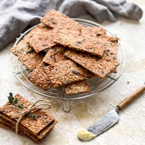 Photograph of Knekkebrød – Norwegian Crisp Bread