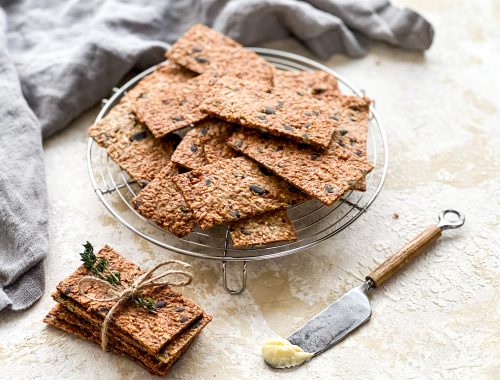 Photograph of Knekkebrød – Norwegian Crisp Bread