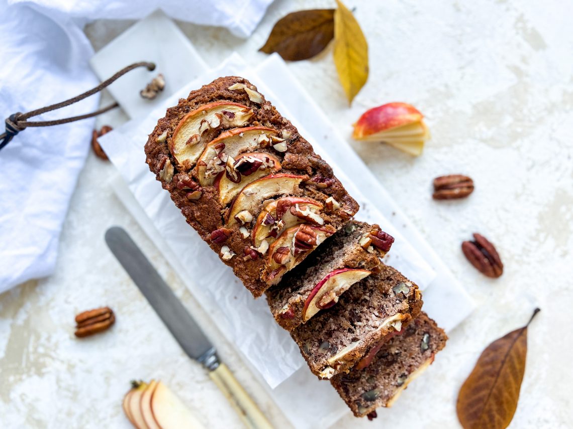 Photograph of Apple, Pecan and Sultana Loaf - Gluten and Dairy Free