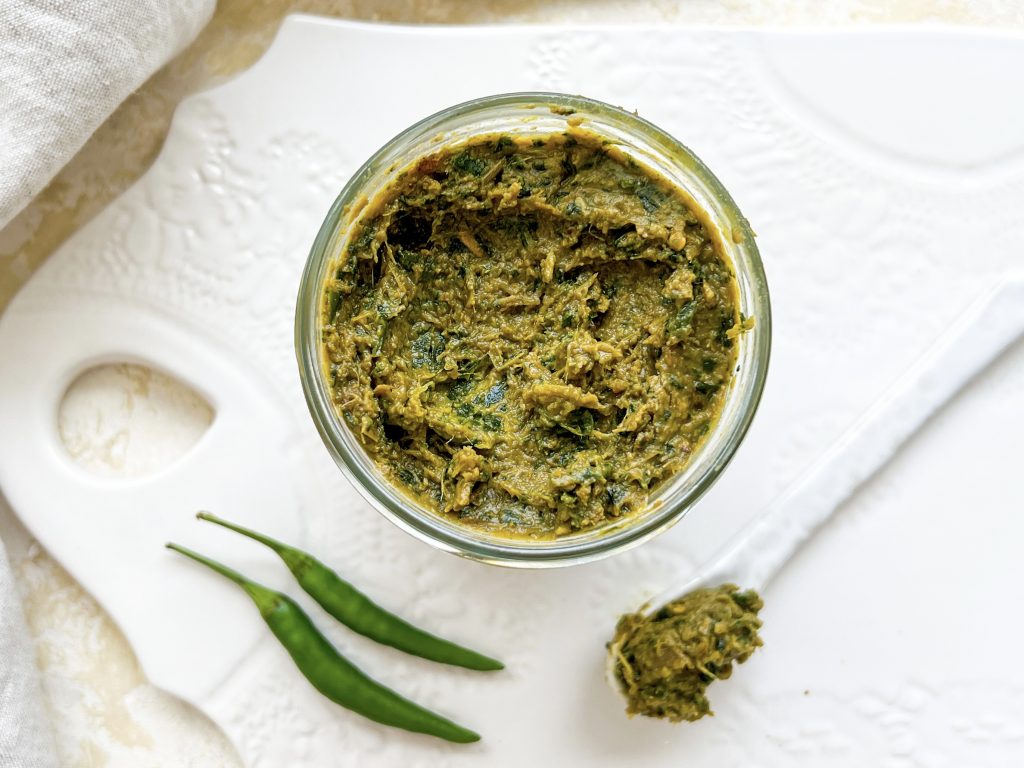 Photograph of Thai Green Curry Paste