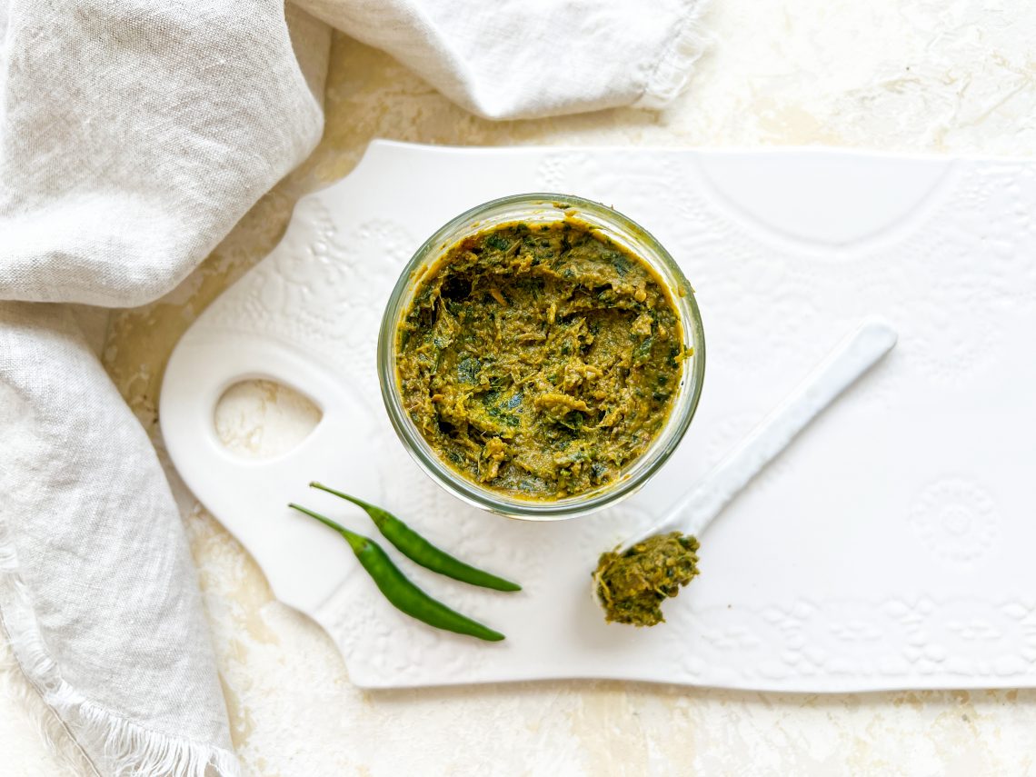 Photograph of Thai Green Curry Paste