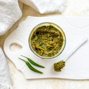 Photograph of Thai Green Curry Paste