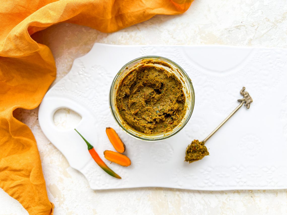 Photograph of Thai Yellow Curry Paste