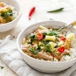 Thai Red Curry of Pork with Pineapple and Ginger