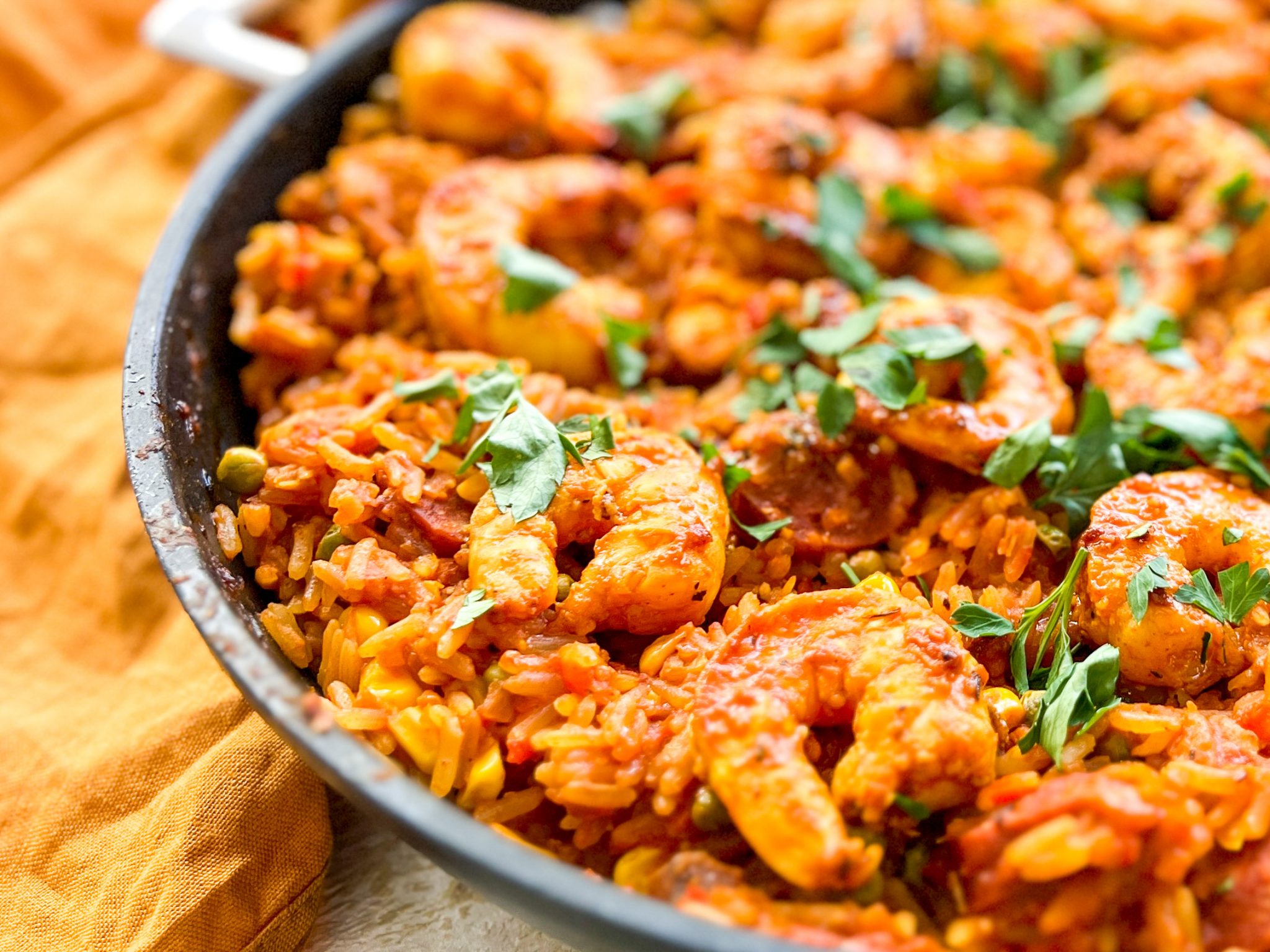 Chicken Jambalaya with Chorizo and Prawns Daffodil Kitchen