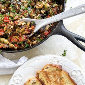 Photograph of Aubergine Caponata