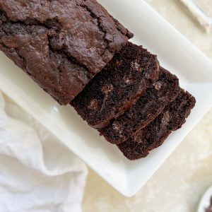 Photograph of Dark Chocolate and Courgette Loaf