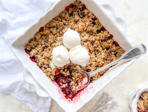 Photograph of Blackberry (Breakfast) Crisp