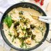 Photograph of Roasted Cauliflower and Broccoli Three Cheese Risotto
