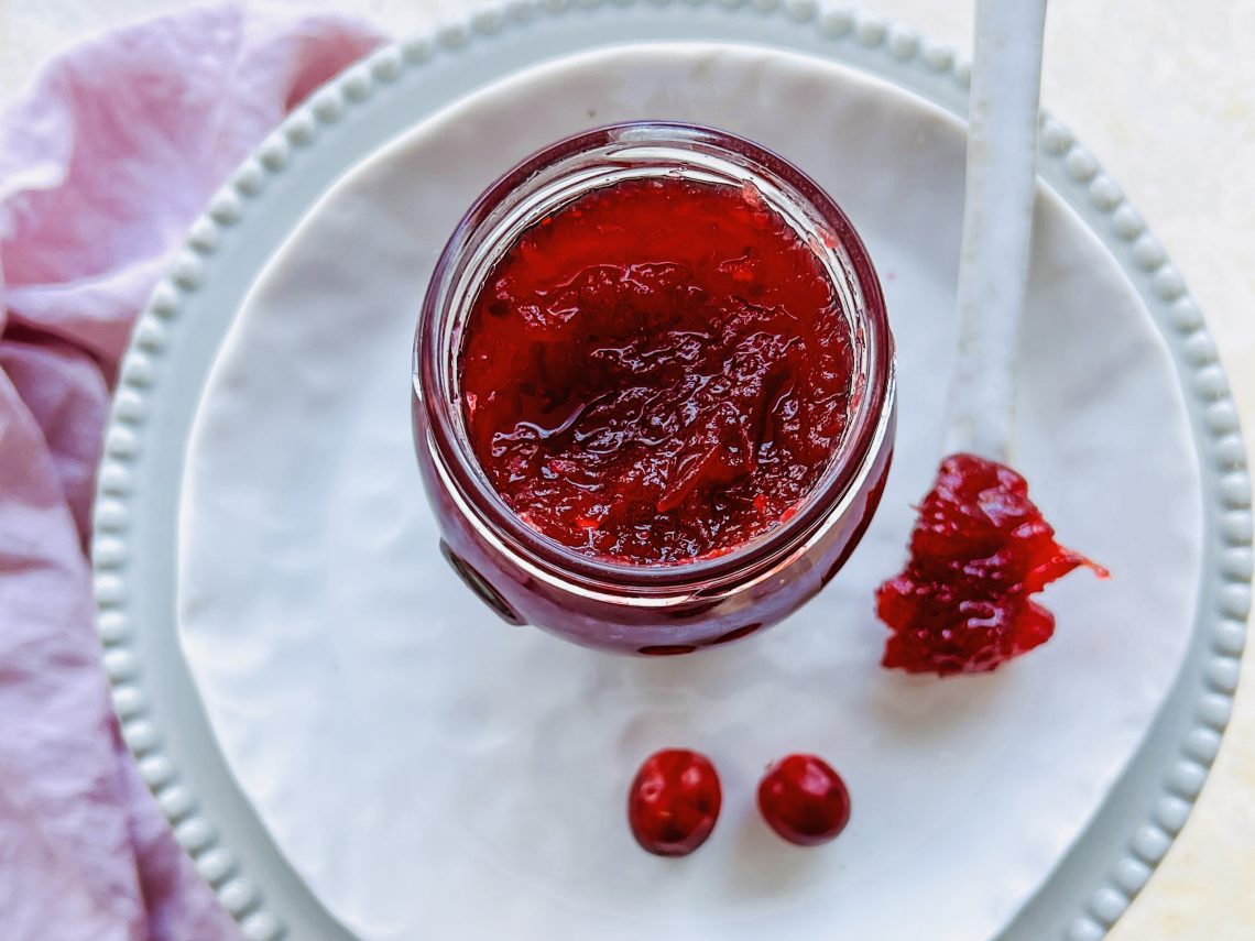 Photograph of Cranberry and Orange Jam