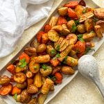 Photograph of Oven Roasted Winter Vegetables