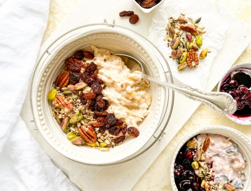 Photograph of Bircher Muesli