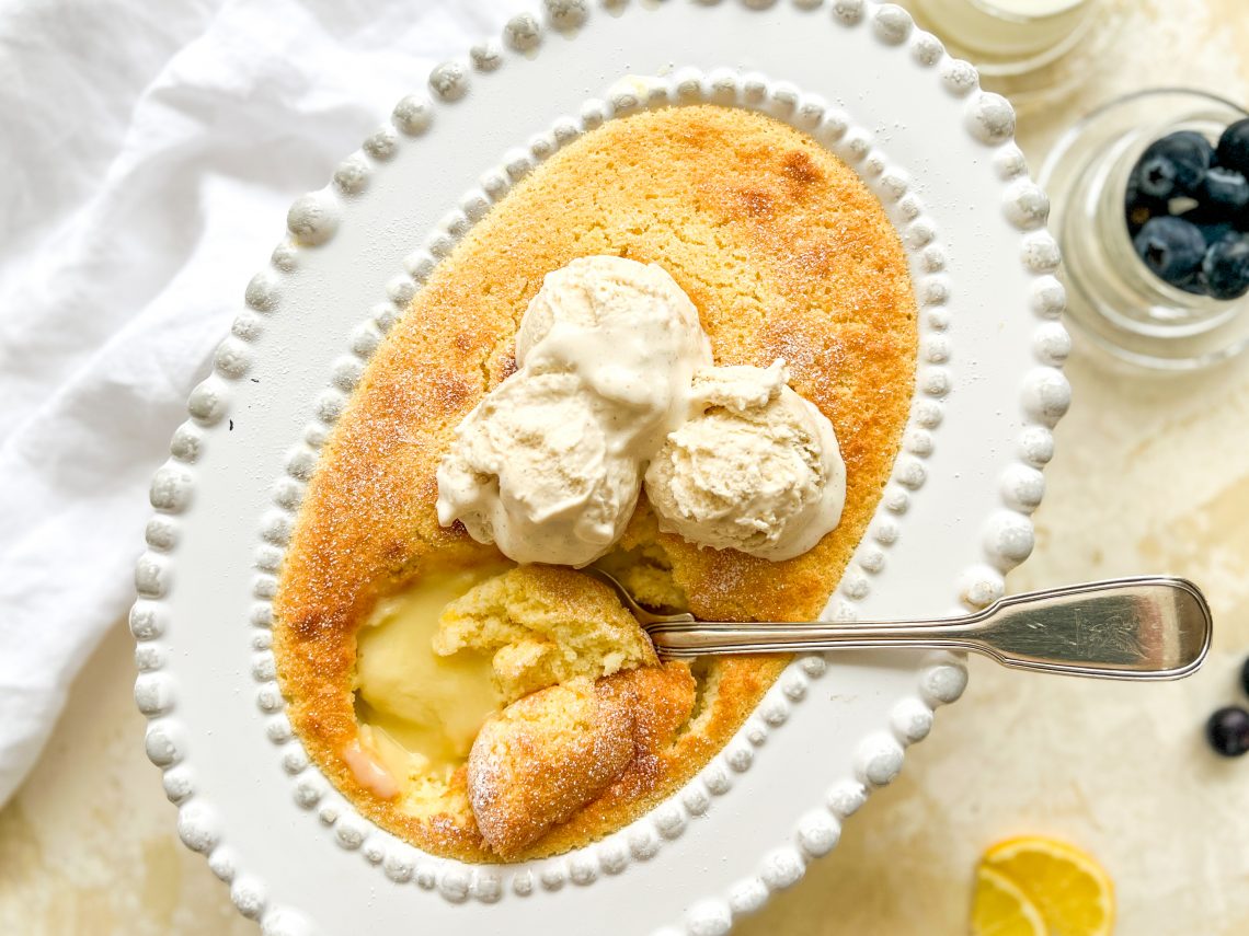 Photograph of Self - Saucing Lemon Pudding