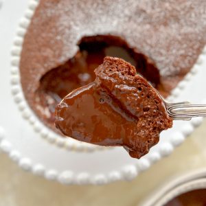 Photograph of Self – Saucing Chocolate Pudding