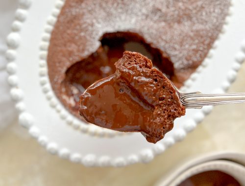 Photograph of Self – Saucing Chocolate Pudding