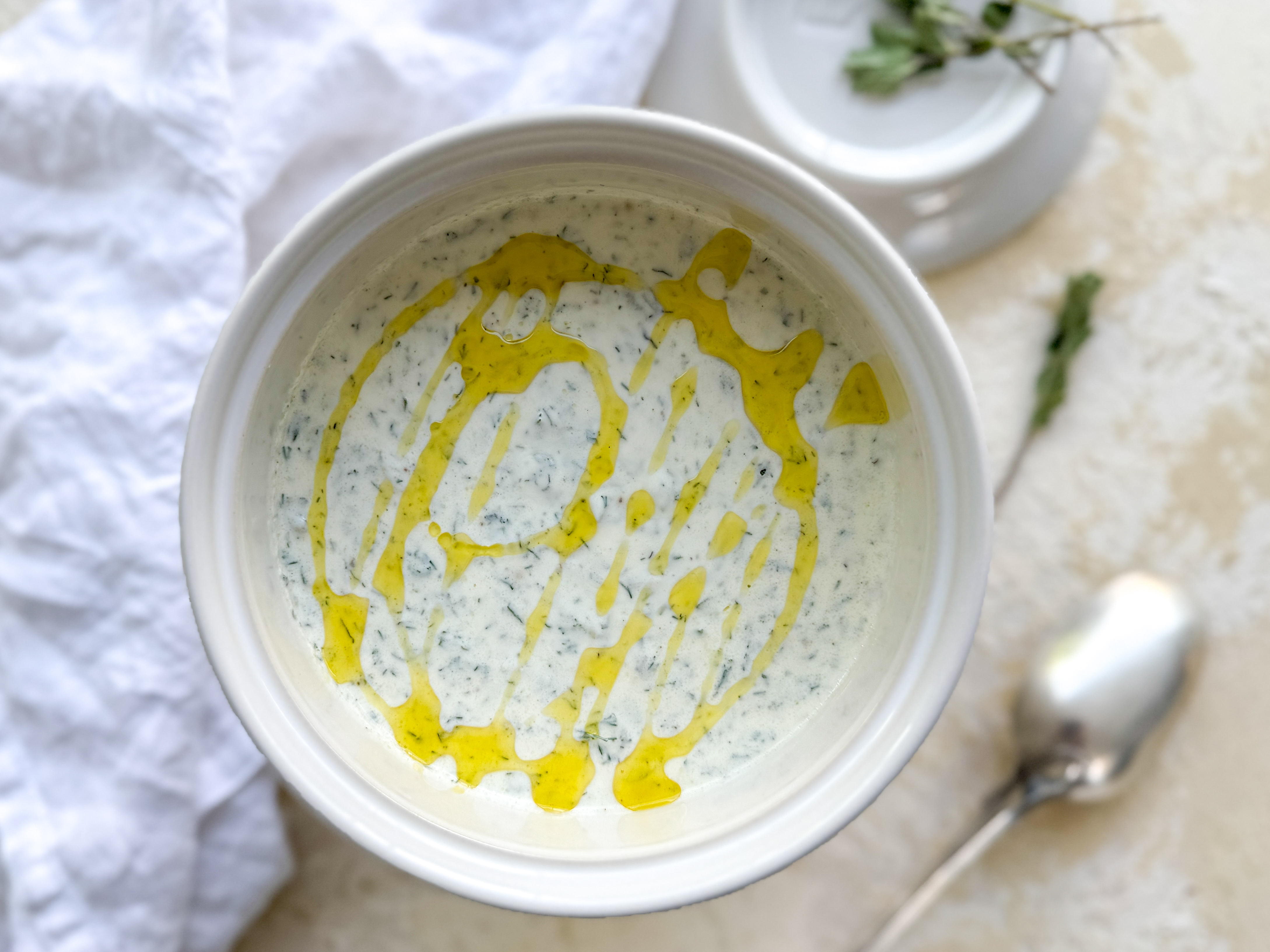 Photograph of Lemon and Herb Yoghurt