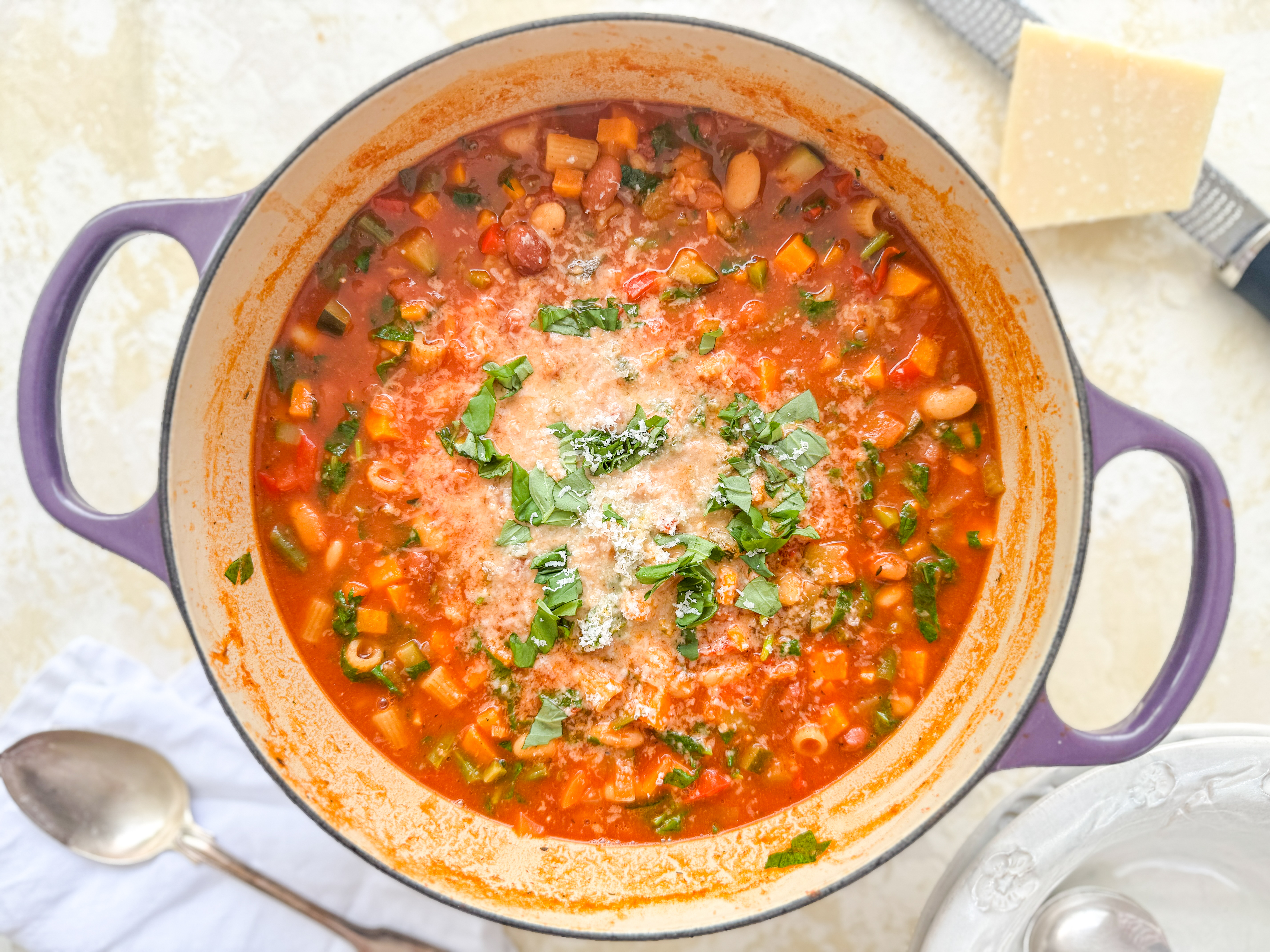 Photograph of Minestrone Soup